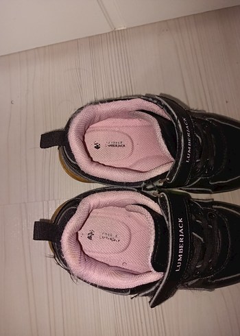 Kız Çocuk siyah Lumberjack ayakkabı - Görsel 5