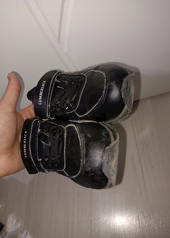 Kız Çocuk siyah Lumberjack ayakkabı - Görsel 2