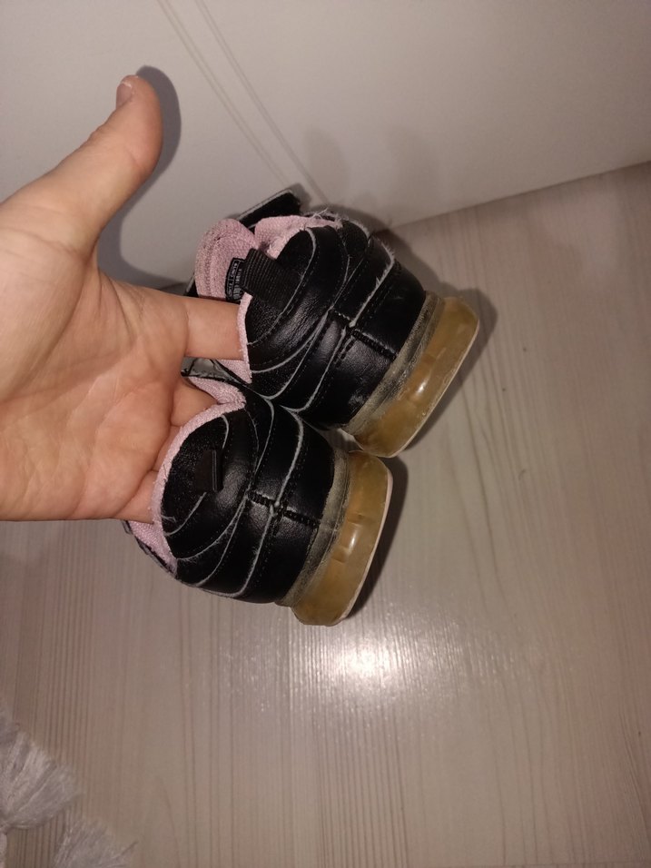 Kız Çocuk siyah Lumberjack ayakkabı - Görsel 4