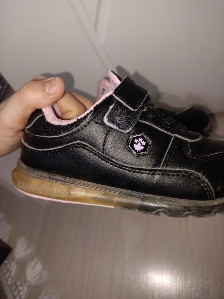 Kız Çocuk siyah Lumberjack ayakkabı - Görsel 3