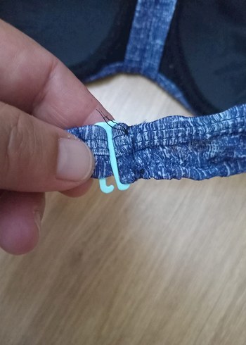 Diğer Gri Strappy Kadın Bikini Üstü