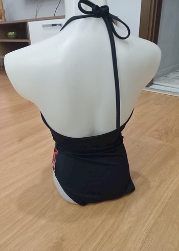 Renkli Fırfırlı Mini Askılı Kadın Mayo - Görsel 2