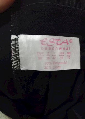 Renkli Fırfırlı Mini Askılı Kadın Mayo - Görsel 4