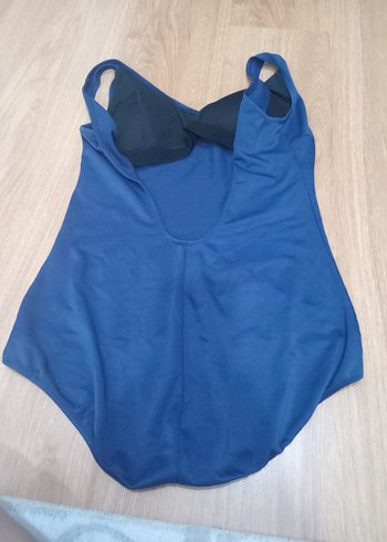 Lacivert Kadın Kolsuz Mayo - Görsel 2