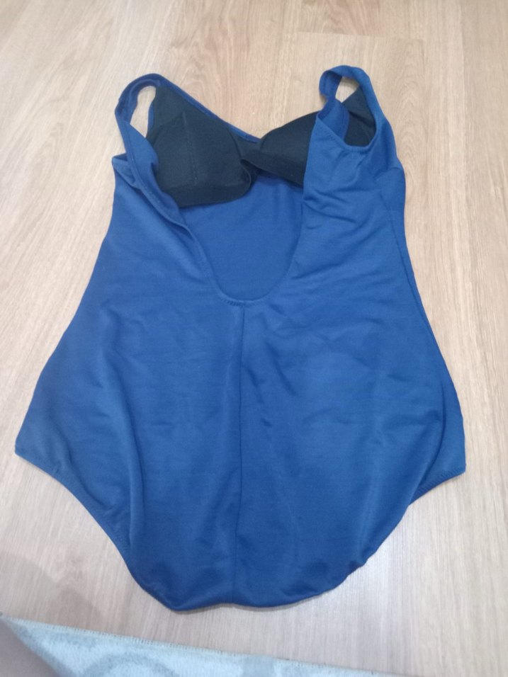 Lacivert Kadın Kolsuz Mayo - Görsel 2