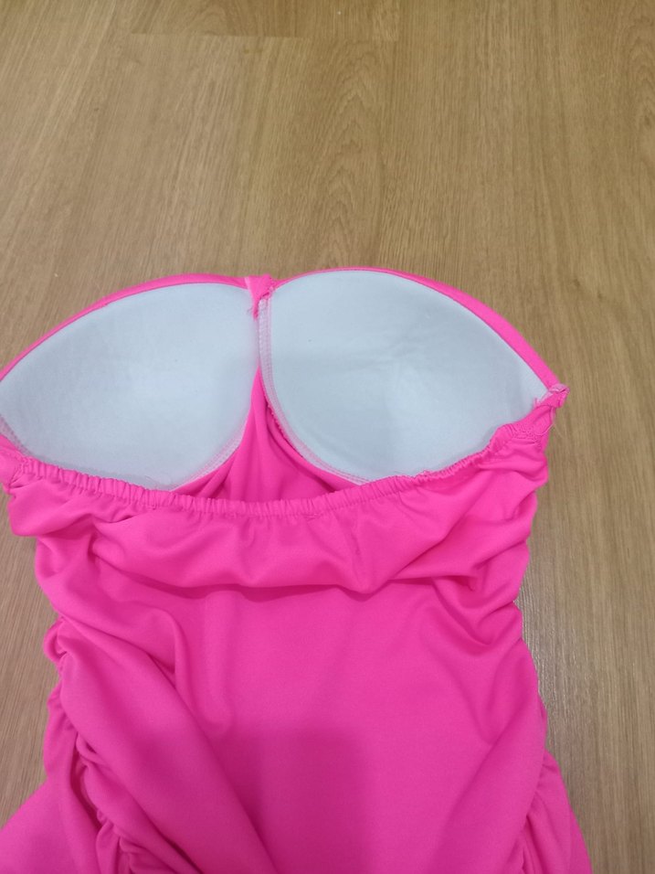 Pembe Straplez mayo (alt yok) - Görsel 3