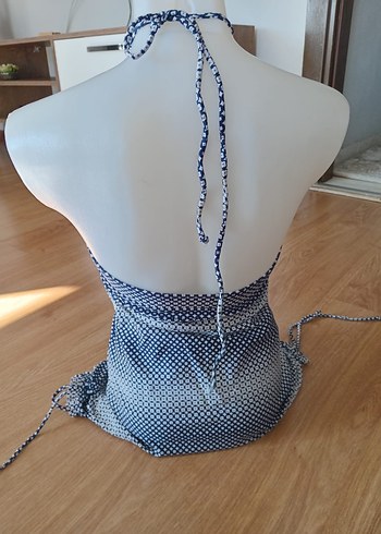 Fırfırlı Bohem etekli Kadın Mayo - Görsel 5