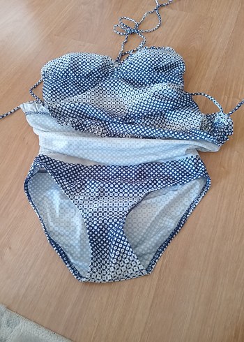 Fırfırlı Bohem etekli Kadın Mayo - Görsel 4