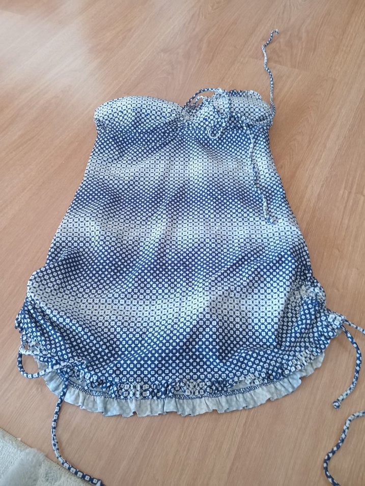 Fırfırlı Bohem etekli Kadın Mayo - Görsel 3