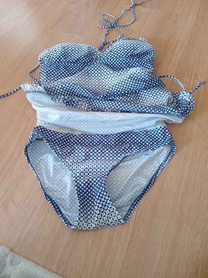 Fırfırlı Bohem etekli Kadın Mayo - Görsel 4