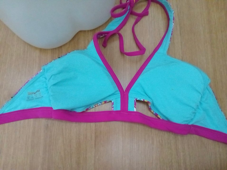 Renkli Boncuk Detaylı Bohem Bikini Üstü - Görsel 3