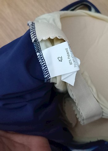 Lacivert Mavi Kadın Mayo - Görsel 3