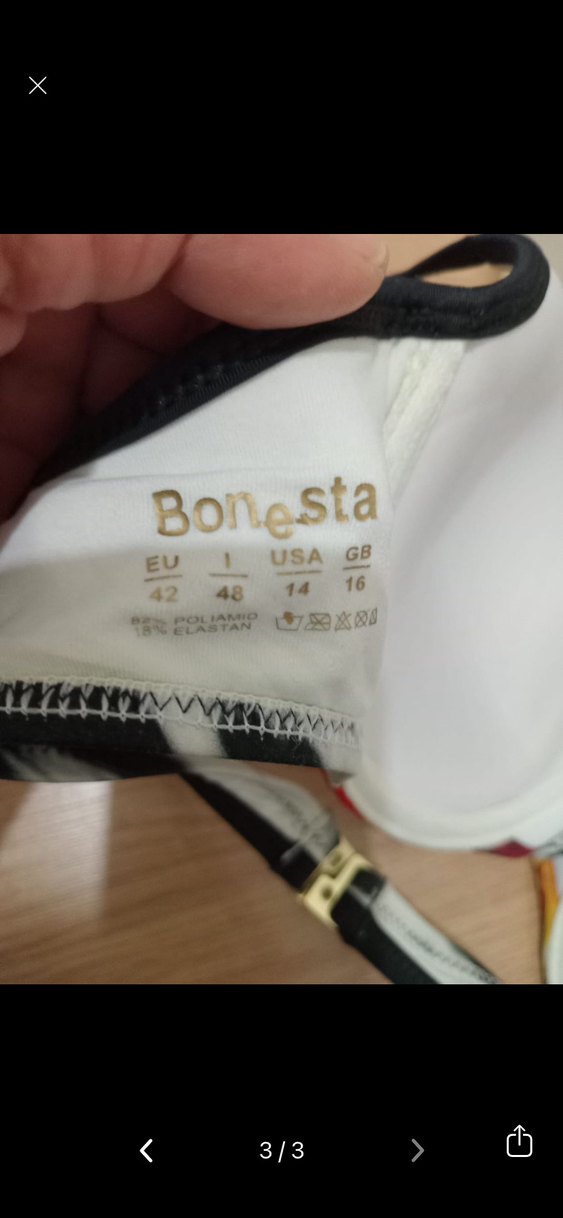 Renkli Boncuk Detaylı Bohem Bikini Üstü - Görsel 3