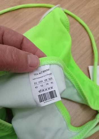 Bağcıklı Kadın Bikini Altı solma mevcut - Görsel 4