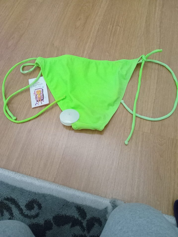 Bağcıklı Kadın Bikini Altı solma mevcut - Görsel 2