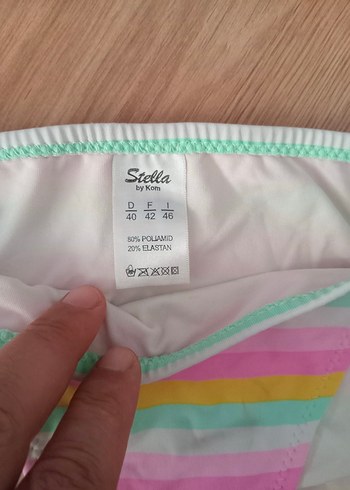 Diğer Pastel Renkli Bağcıklı Bikini Altı