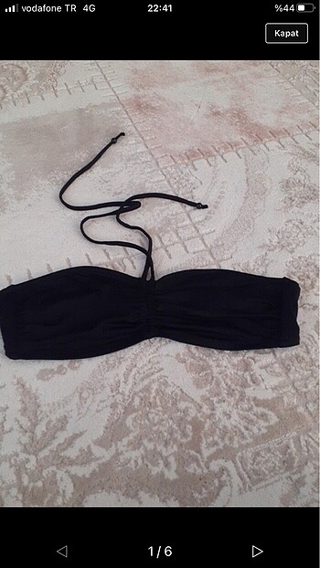 Bikini tek üst