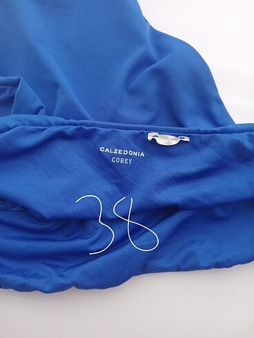 38 Beden mavi Renk Bikini altı