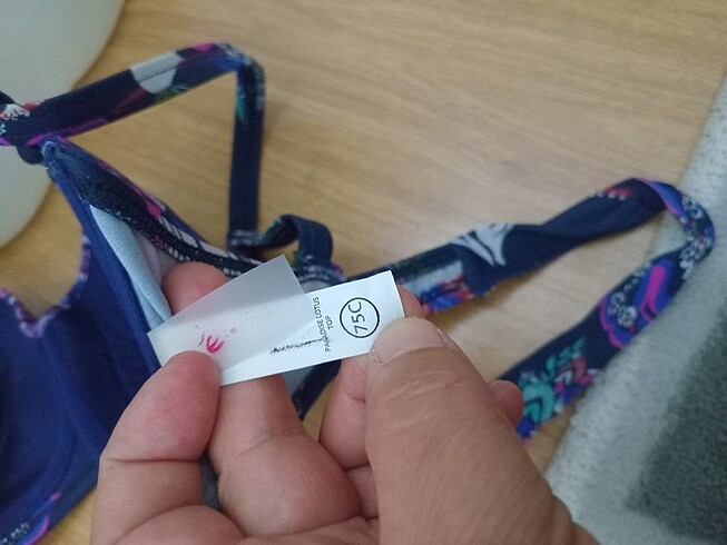 38 Beden çeşitli Renk Bikini üstü