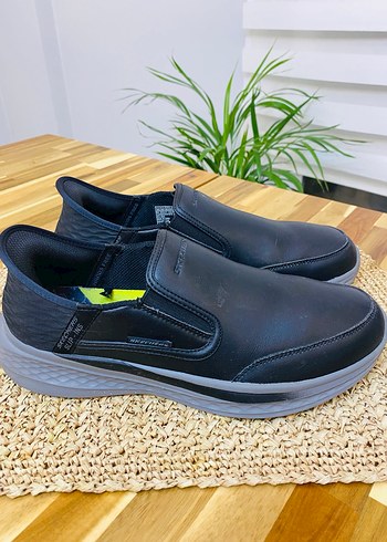 Erkek Siyah Spor Ayakkabı Velcro Bantlı