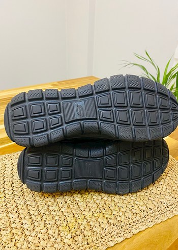 41 Beden siyah Renk Skechers Erkek Siyah Spor Ayakkabı