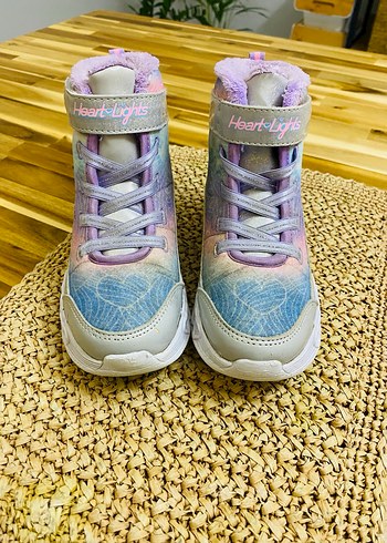 Skechers Kız Çocuk Çok Renkli Bağcıklı Sneaker - Görsel 2