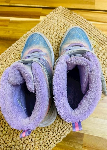 Skechers Kız Çocuk Çok Renkli Bağcıklı Sneaker - Görsel 6