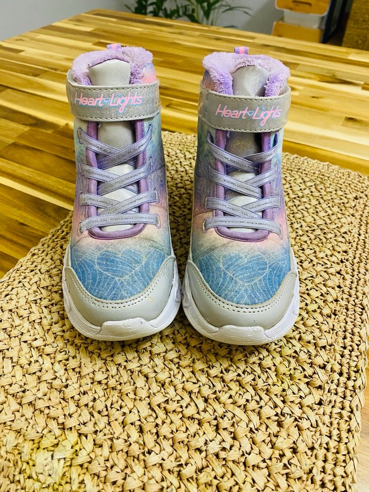 Skechers Kız Çocuk Çok Renkli Bağcıklı Sneaker - Görsel 2