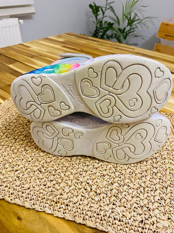 Skechers Kız Çocuk Çok Renkli Bağcıklı Sneaker - Görsel 5