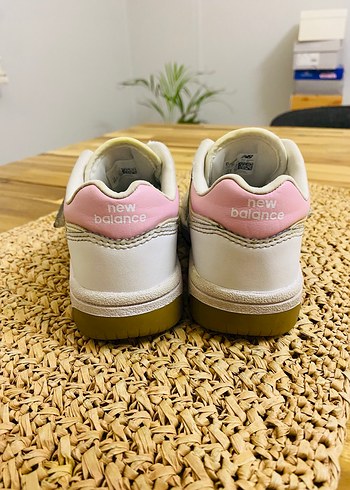 Newbalance 480 Kız Çocuk Pembe Cırt Cırtlı Spor Ayakkabı - Görsel 4