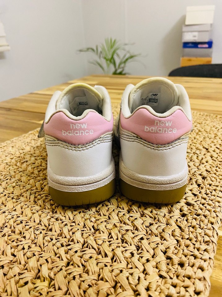 Newbalance 480 Kız Çocuk Pembe Cırt Cırtlı Spor Ayakkabı - Görsel 4