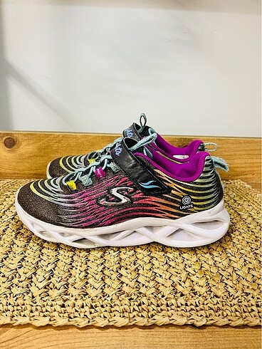 34 Beden çeşitli Renk Skechers Twisty Brights - Mystical Bliss 302321L BKMT