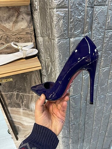 diğer Beden mor Renk Mor stiletto ayakkabı