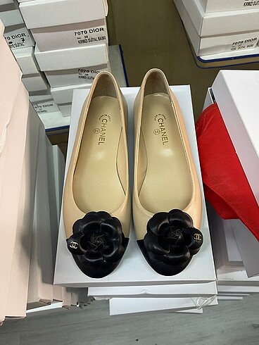 diğer Beden ten rengi Renk Chanel babet ayakkabı