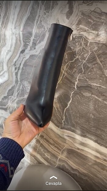 38 Beden siyah Renk Ysl topuklu bot