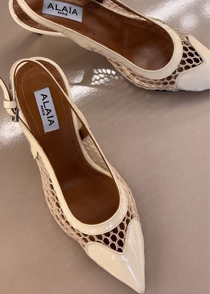 Alaia topuklu ayakkabı - Görsel 2