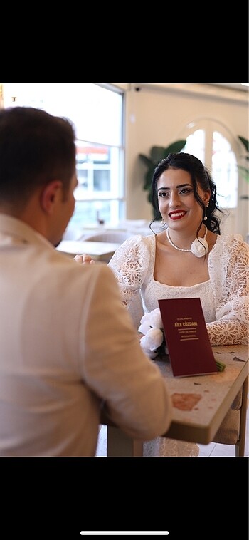 38 Beden beyaz Renk İsteme / söz / nikah elbisesi