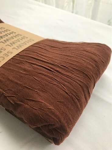 Tarçın shawl secret bambu kraş şal