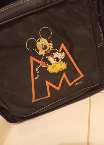 Mickey Mouse Siyah Çocuk Okul Çantası