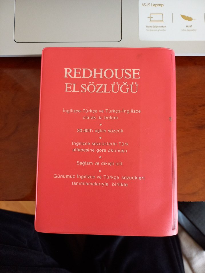 REDHOUSE İngilizce-Türkçe El Sözlüğü - Görsel 2