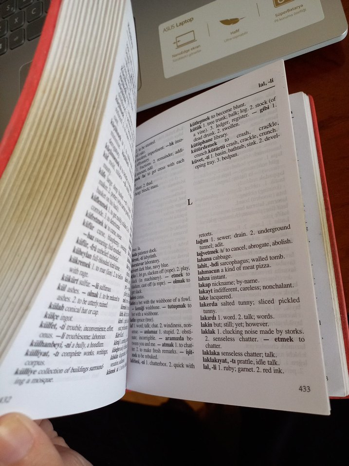 REDHOUSE İngilizce-Türkçe El Sözlüğü - Görsel 5