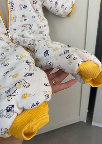 Bebek kışlık astronot tulum - Görsel 4