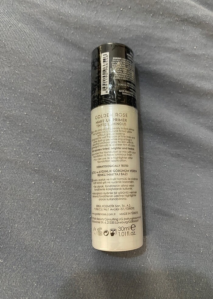 Golden rose renkli makyaj bazı - Görsel 3