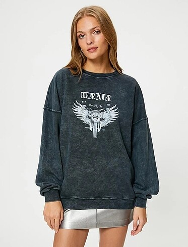 m Beden Koton Sweatshirt