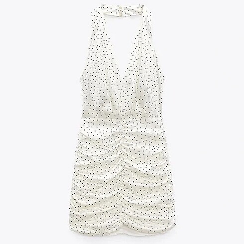 Zara Zara saten elbise