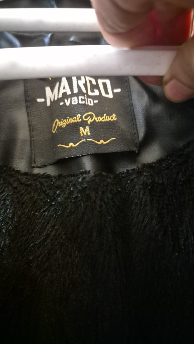 Siyah Deri Biker Ceket - Görsel 3