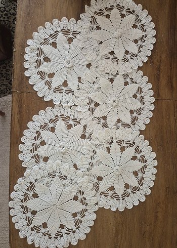 kanser model Beyaz Dantel Takımı