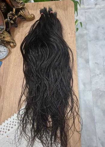 gerçek koyu kahverengi kaynak saç - Görsel 2