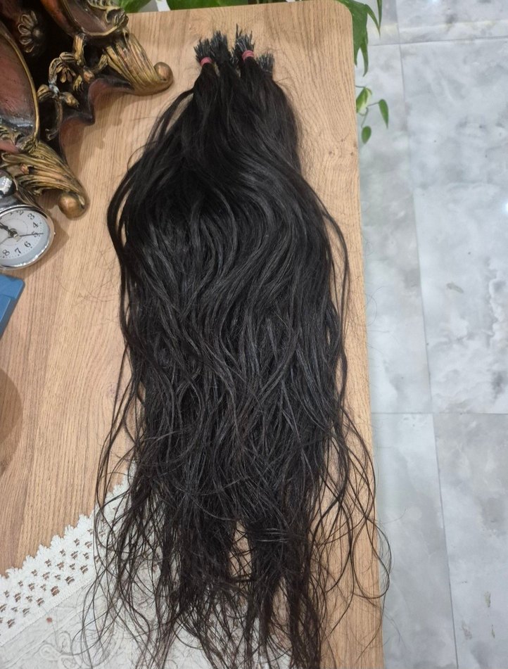 gerçek koyu kahverengi kaynak saç - Görsel 2