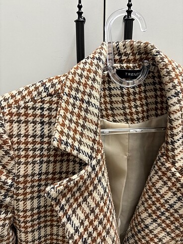36 Beden kahverengi Renk Blazer Ceket